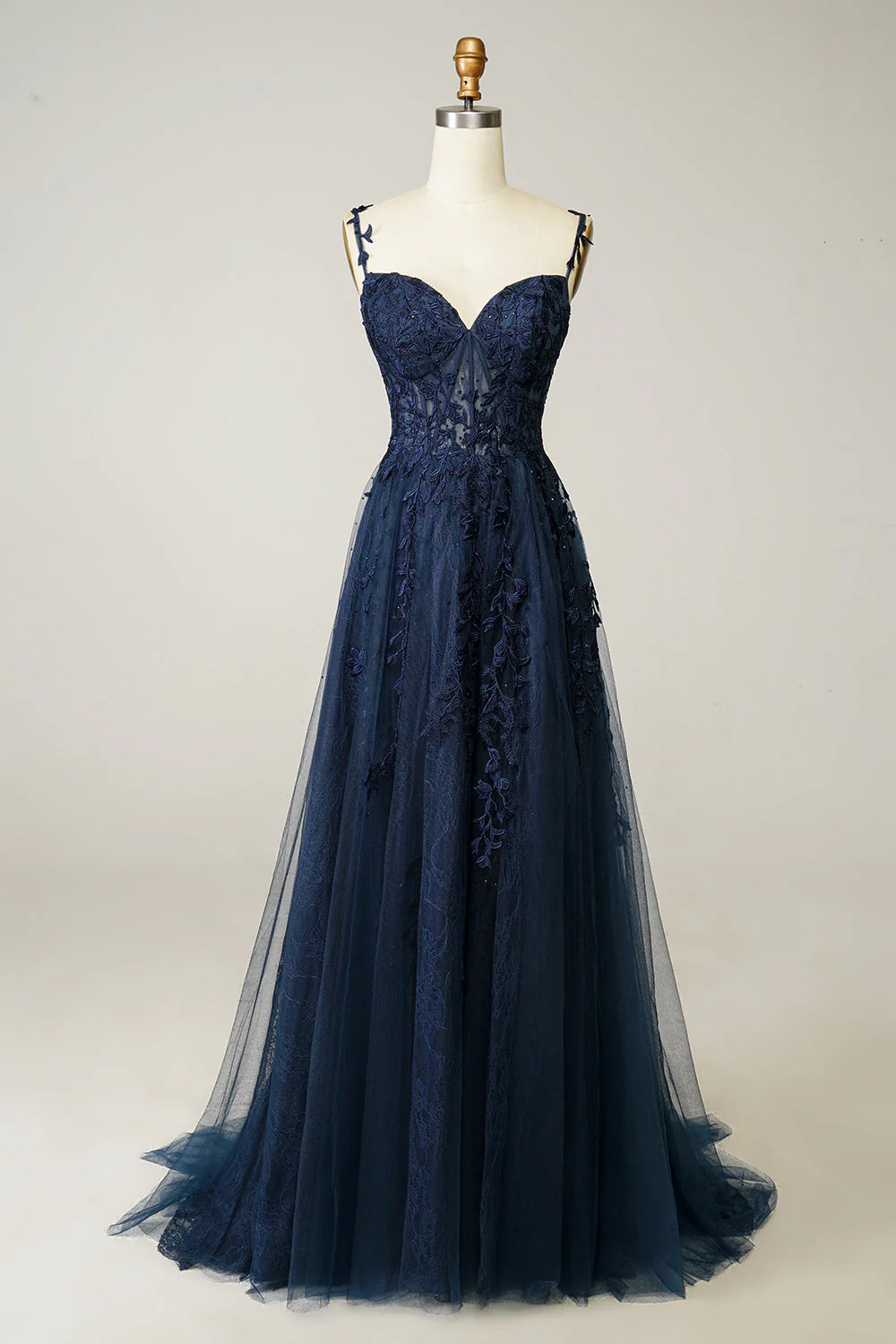 A Line Off the Shoulder Hot Pink Long Prom Dress with Appliques - Image 10
