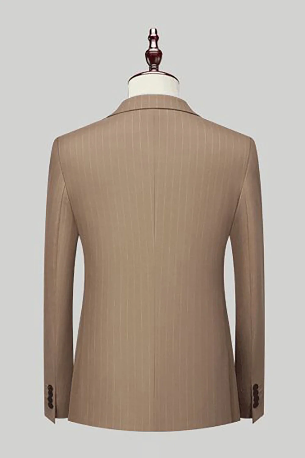 Black Peak Lapel 2 Piece Men Suits - Image 7