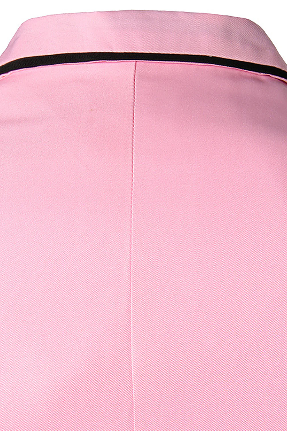 Pink Notched Lapel Men Prom Blazer - Image 4