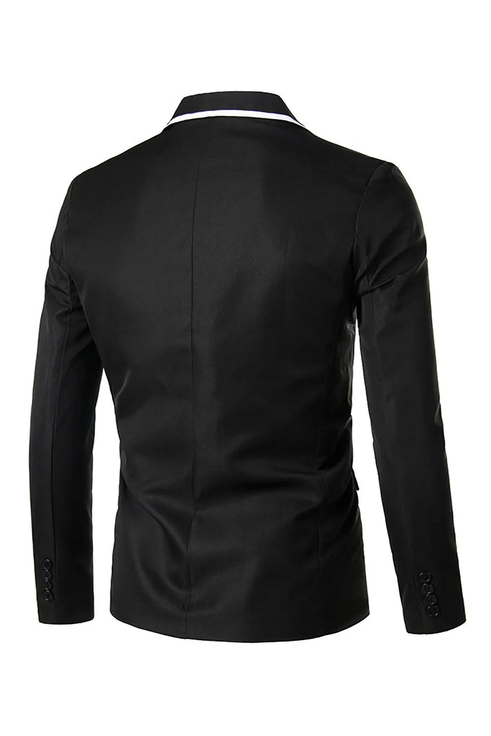 Pink Notched Lapel Men Prom Blazer - Image 6