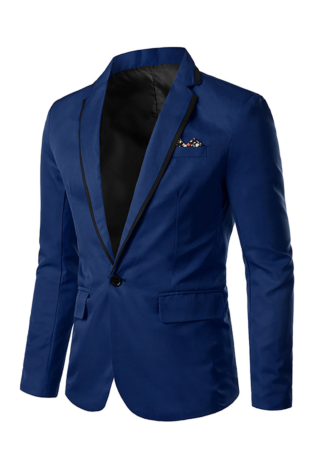 Pink Notched Lapel Men Prom Blazer - Image 7